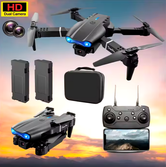 Dron 4K Ultra HD con Doble Cámara y Seguimiento Inteligente 🚨OFERTA DEL MES🚨